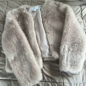 CAROLINA BELLE Faux-fur jacket